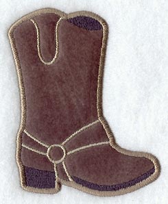 Cowboy Boot (Applique)