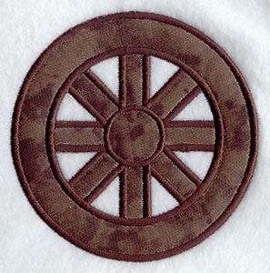 Wagon Wheel (Applique)