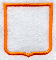 Square Shield (Applique)