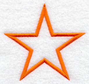 Five Point Star 2 (Applique)