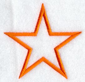Five Point Star 2 (Applique)