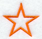 Five Point Star 2 (Applique)