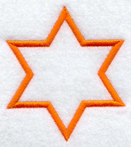Six Point Star (Applique)