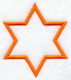 Six Point Star (Applique)