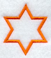 Six Point Star (Applique)