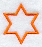 Six Point Star (Applique)