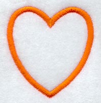 Heart 2 (Applique)