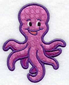 Captain Maury Octopus (Applique)