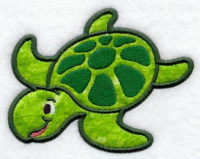 Robert Louis Sea Turtle (Applique)