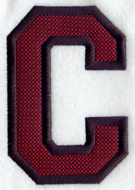Collegiate Letter C (Applique) (5 Inch)