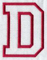 Collegiate Letter D (Applique) (5 Inch)