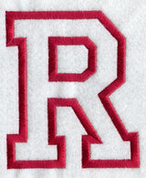 Collegiate Letter R (Applique) (5 Inch)