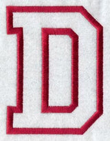 Collegiate Letter D (Applique) (5 Inch)