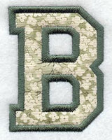 Collegiate Letter B (Applique) (5 Inch)