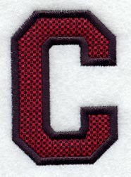 Collegiate Letter C (Applique) (5 Inch)