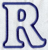 Modern Letter R (Applique) (5 Inch)