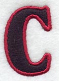Modern Letter C (Applique) (5 Inch)