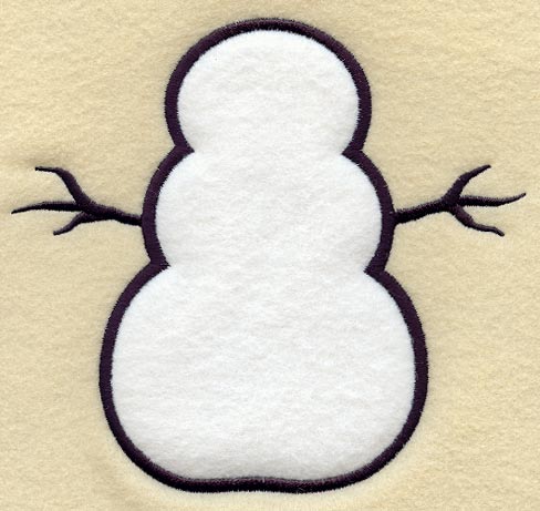Snowman (Applique)