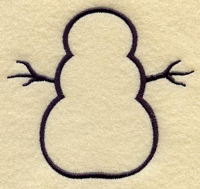 Snowman (Applique)