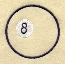Eight Ball (Applique)