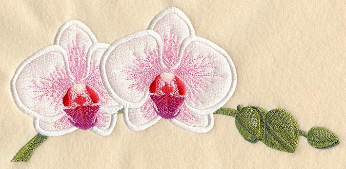 Double Orchid (Applique)