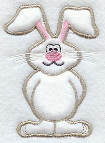 Easter Bunny Front (Applique)