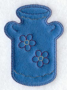 Milk Can (Heirloom Applique)