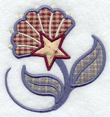 Country Home Flower (Applique)