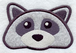 Ricky Raccoon (applique)