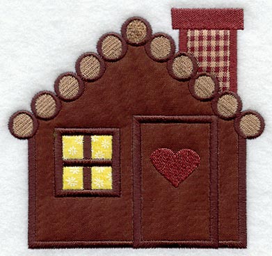 Cabin Sweet Log Cabin  (applique)