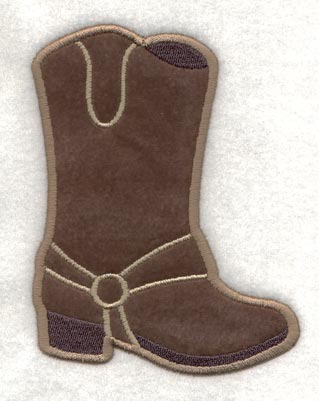 Cowboy Boot (Applique)