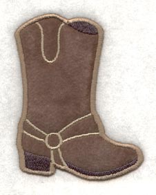 Cowboy Boot (Applique)
