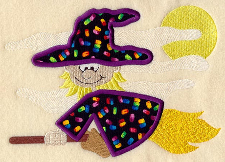 Flying Witch (Applique)