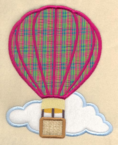 Hot Air Balloon (Applique)