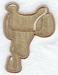 Saddle (Applique)