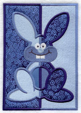 Symmetrical Easter Bunny (Applique)