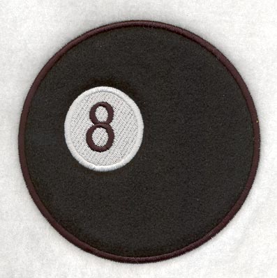 Eight Ball (Applique)