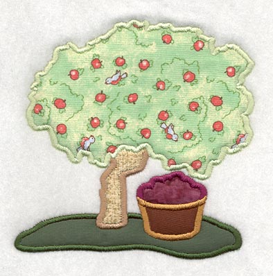 Orchard Scene (Applique)