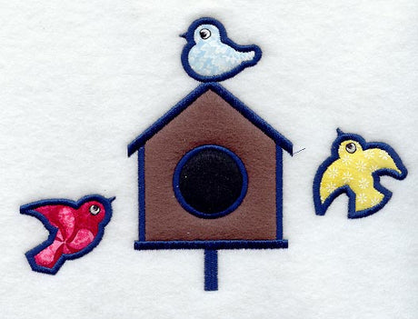 Birdhouse Buddies (Applique)