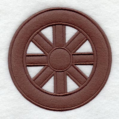 Wagon Wheel (Applique)