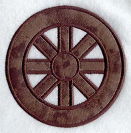 Wagon Wheel (Applique)