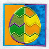 Symmetrical Easter Egg (Applique)