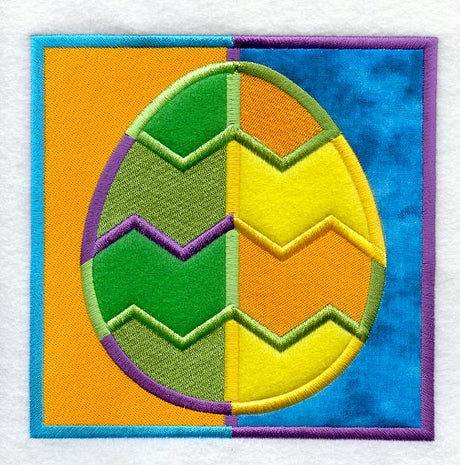 Symmetrical Easter Egg (Applique)