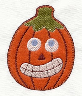 Vintage Halloween Jack-o-Lantern (Heirloom Applique)
