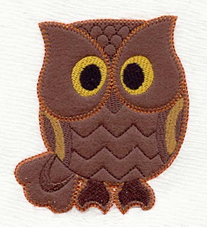 Vintage Halloween Owl (Heirloom Applique)