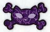 Kitty and Crossbones Patch (Applique)