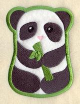 Panda and Bamboo Patch (Applique)