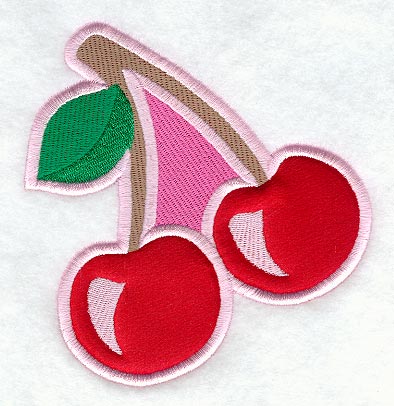 Cherry Pair Patch (Applique)