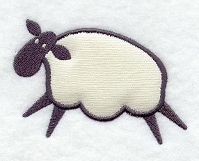 Country Sheep (Applique)