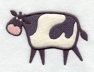 Country Cow (Applique)